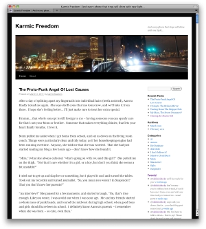 Karmic Freedom Karmic Freedom